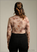Side Ruched Crop Top - 190925