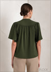 Three Quarter Sleeve Top - 061223