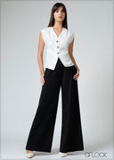 V-Neck Top - 080626