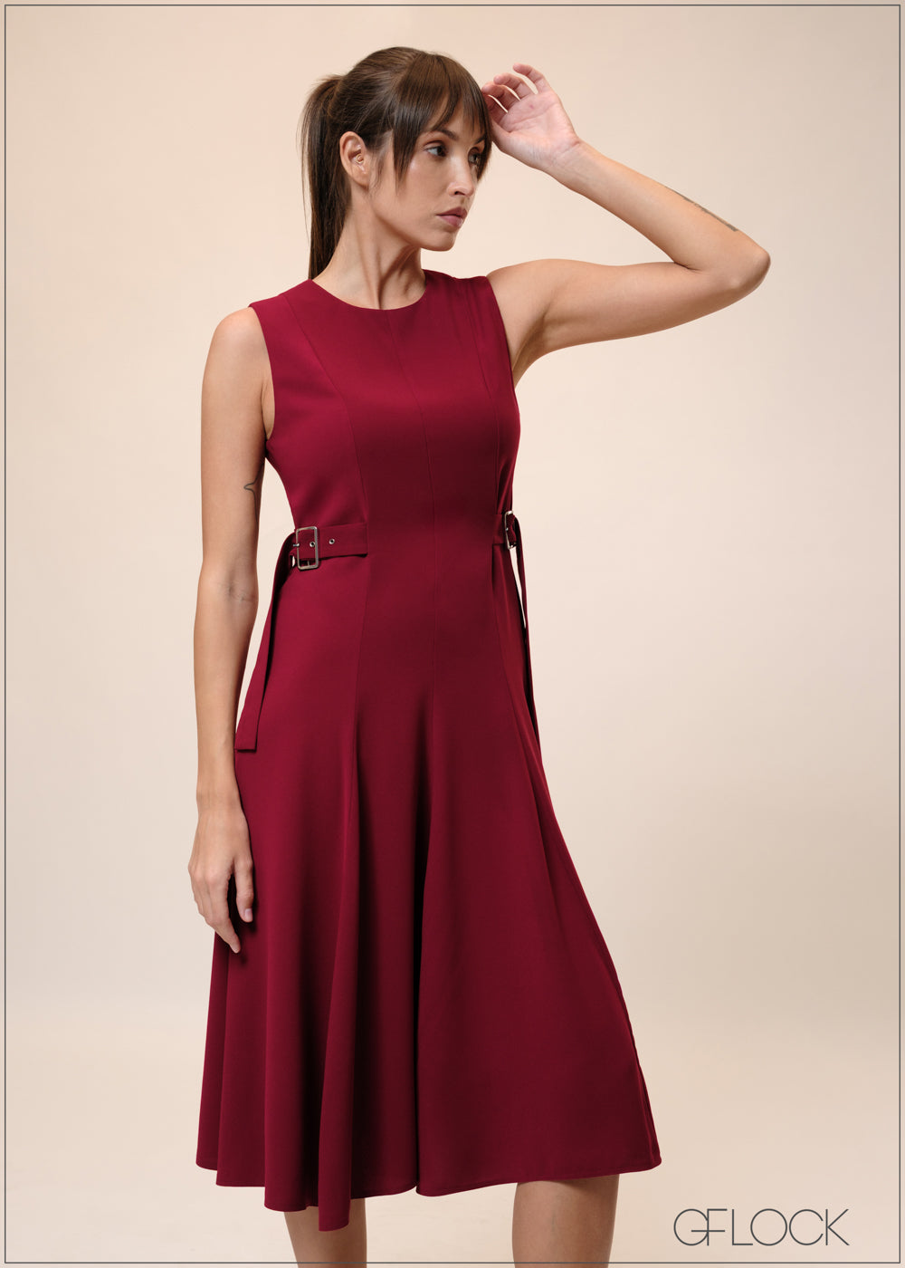 Side Detail Dress - 241025