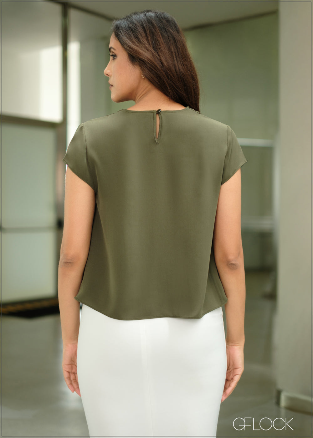 Top With Cap Sleeves - 091023