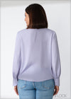 Balloon Sleeve Top - 220124