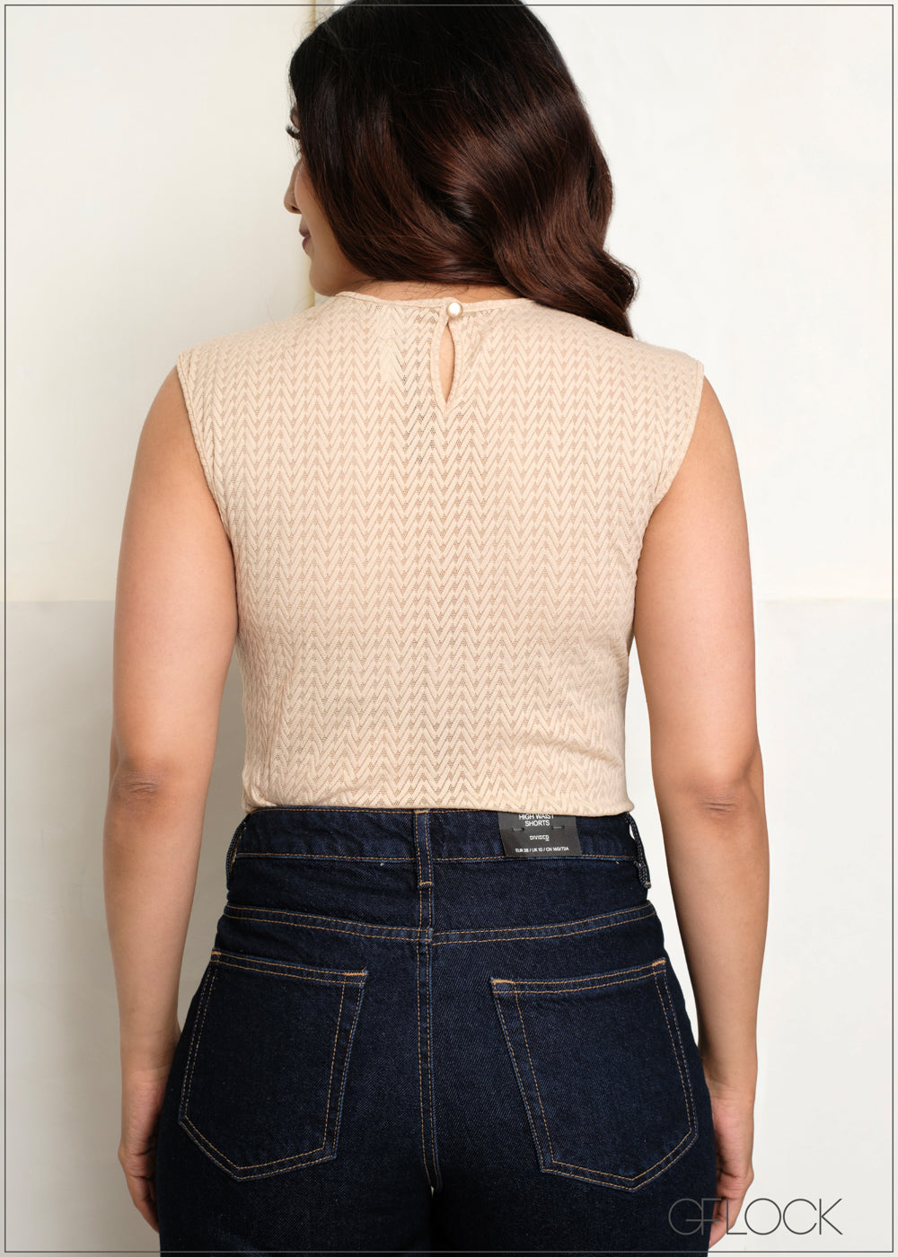 Textured Bodysuit - 140625