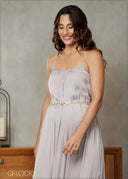 Halter Neck Maxi Dress - 181224