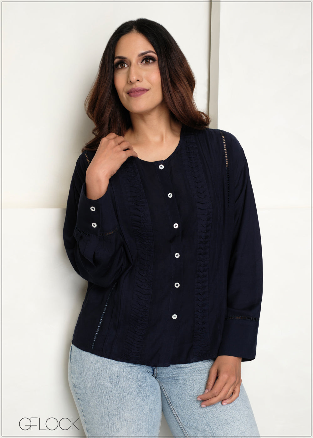 Origami Detail Shirt - 140625