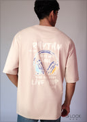 Printed Oversize T-Shirt - 230126