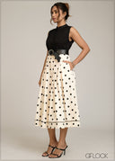 Polka Dot Dress - 301026