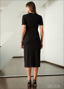 Midi Rib Dress - 141225