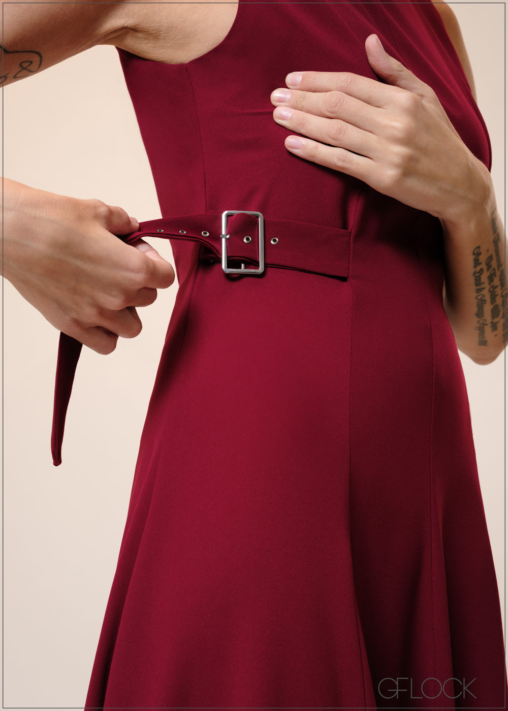 Side Detail Dress - 241025