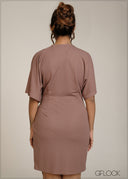 Wrap Mini Dress - 301026