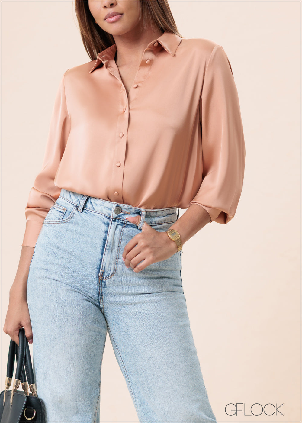 Basic Long Sleeve Shirt - 160525