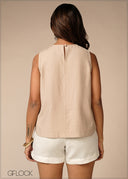 Sleeveless Basic Top - 100426