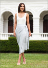 Linen Wrap Skirt - 040823