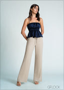 Gathered Front Cami Top - 170726