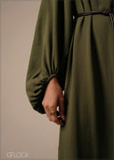 Belt Detailed Dress - 031026