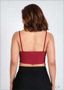 Sweetheart Neckline Crop Bralette - 310524