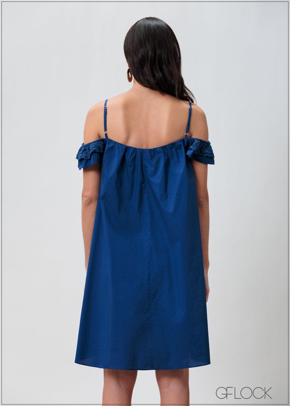 Lace Detail Mini Dress - 070425