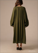 Belt Detailed Dress - 031026