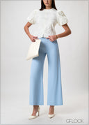 High Waist Straight Leg Pant - 230926W