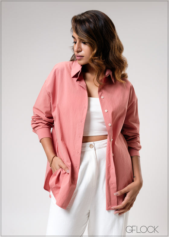 Basic Oversized Shirt - 310725