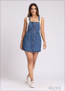 Mid Wash Pinafore - 030323