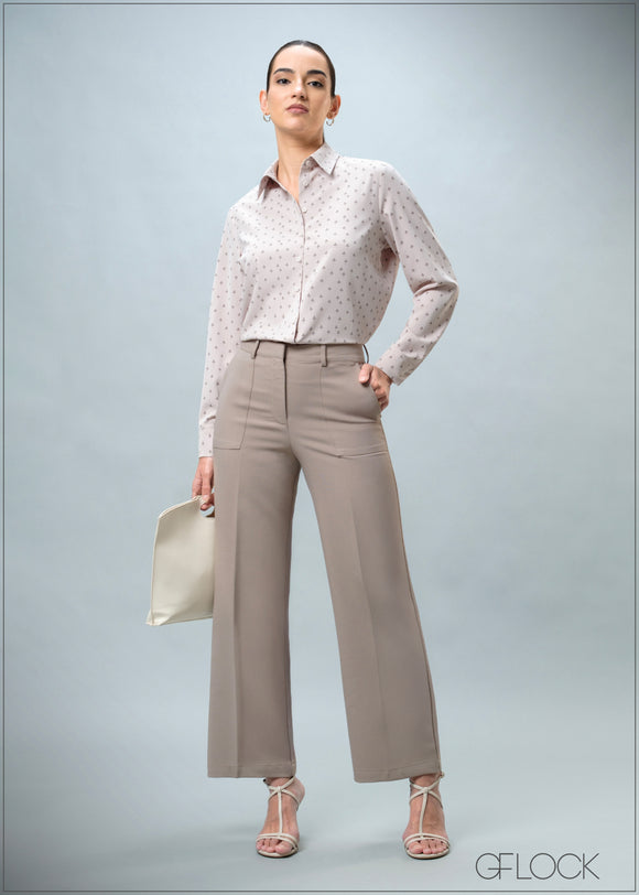 Basic Printed Shirt - 010825