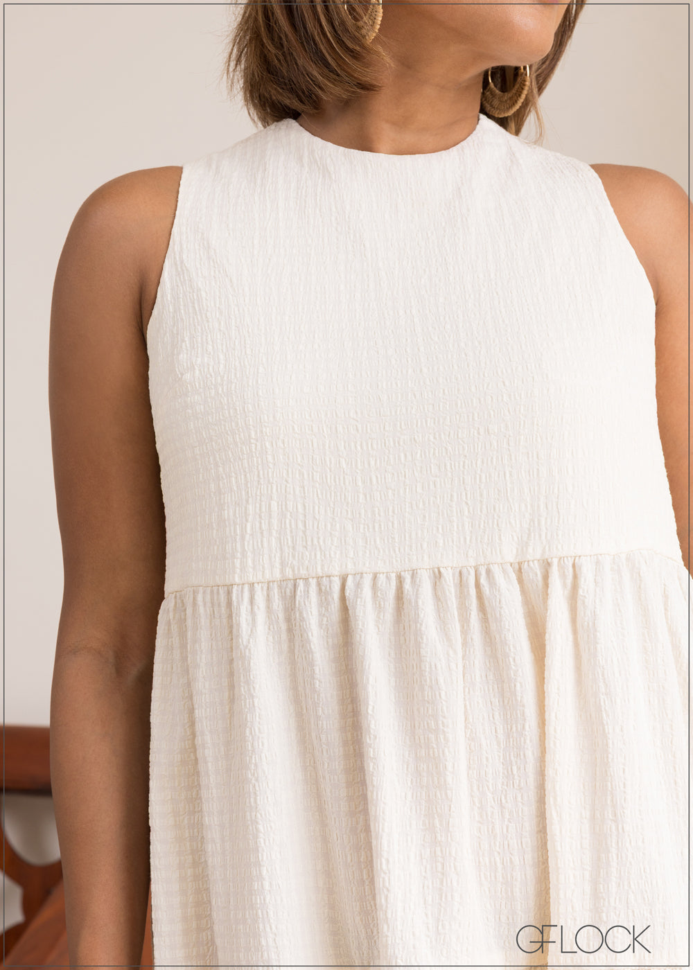 Sleeveless Tiered Dress - 230525