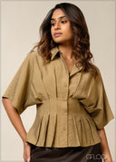 Waist Detailed Top - 300326