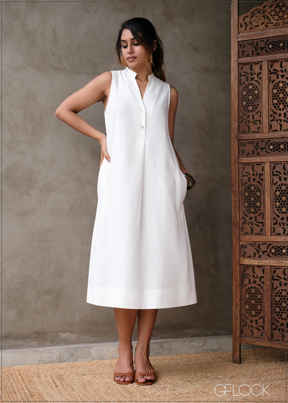 Linen Dress - 131025
