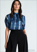 High Waist Overlap Detail Pant - 170726