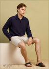 Relax Fit Stripe Linen Shirt - 030724 - 01