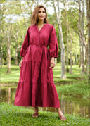 Balloon Sleeve Dress - 100524