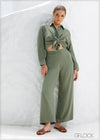 Wide Leg Pull-On Pant - 210224