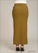 Textured Skirt - 301026