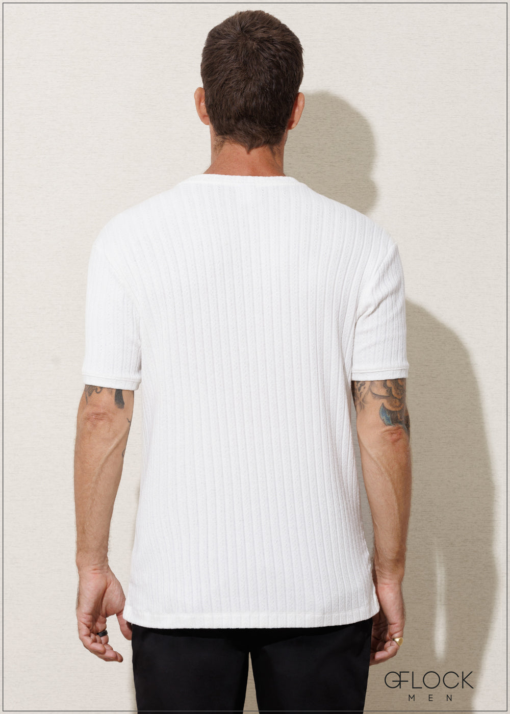 Textured T-Shirt - 180625