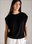Pleat Detail Top - 110626