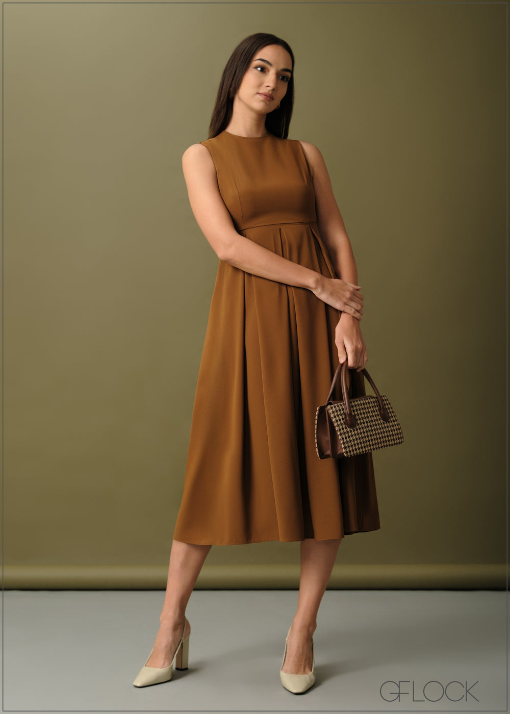 Pleated Dress - 061025