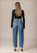 Barrel Jean - Short Length - 210326D