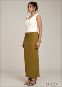 Textured Skirt - 301026