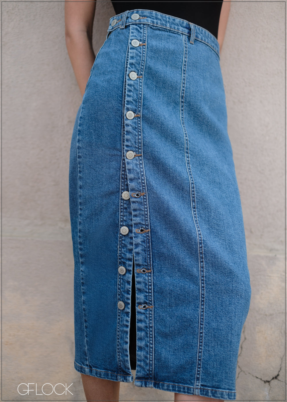 Denim Skirt - 090425