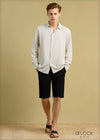 Relax Fit Stripe Linen Shirt - 030724 - 02