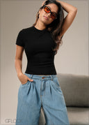 Basic Rib Top - 100925