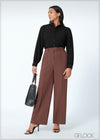 Top With Lace Trim - 200625