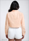 Long Sleeve Crop Shirt - 260525