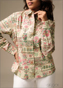 Printed Cotton Shirt - 270326