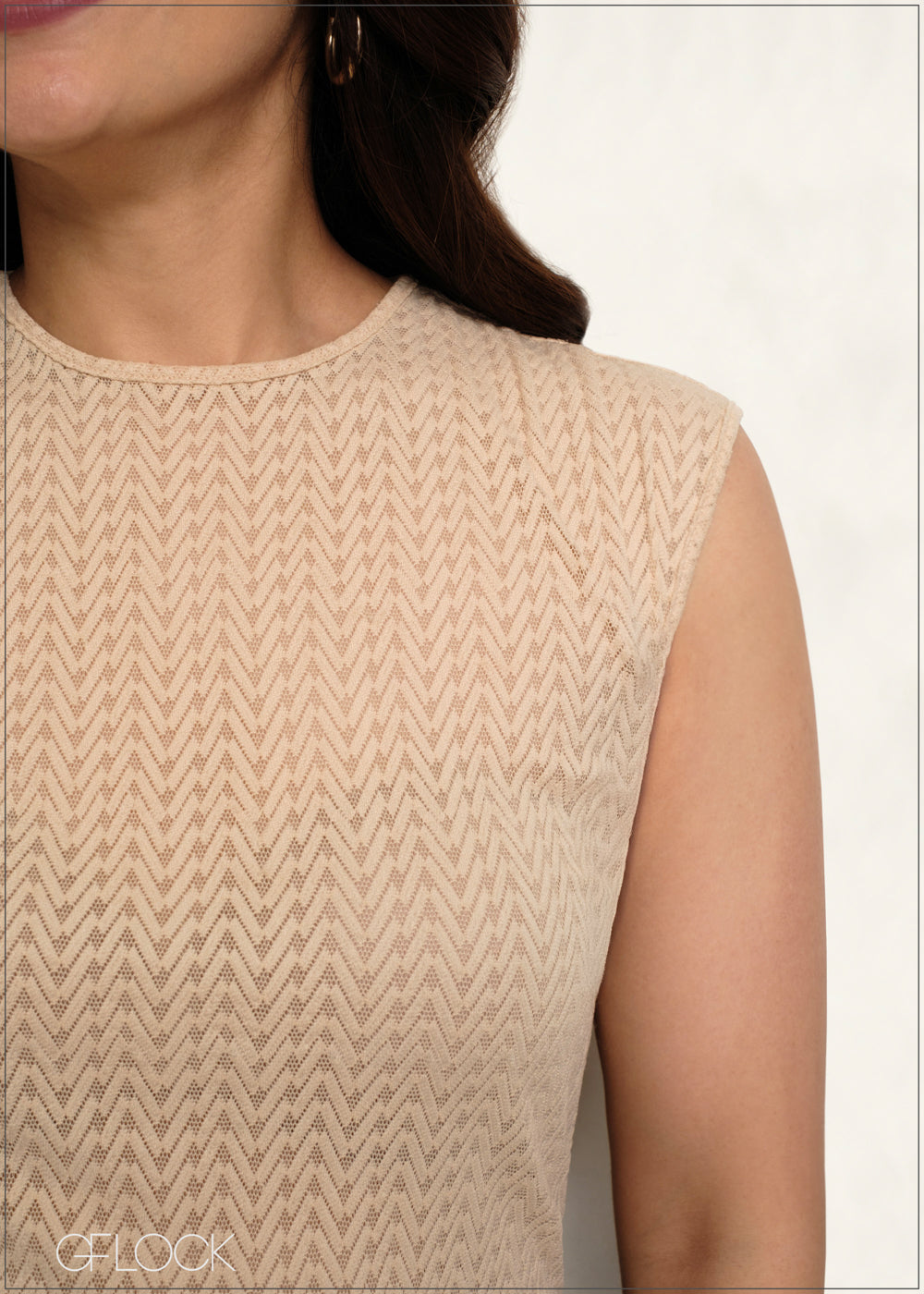 Textured Bodysuit - 140625