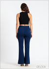 High Waisted Bootleg Pant - 141024