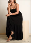 Tiered Strappy Dress - 090525