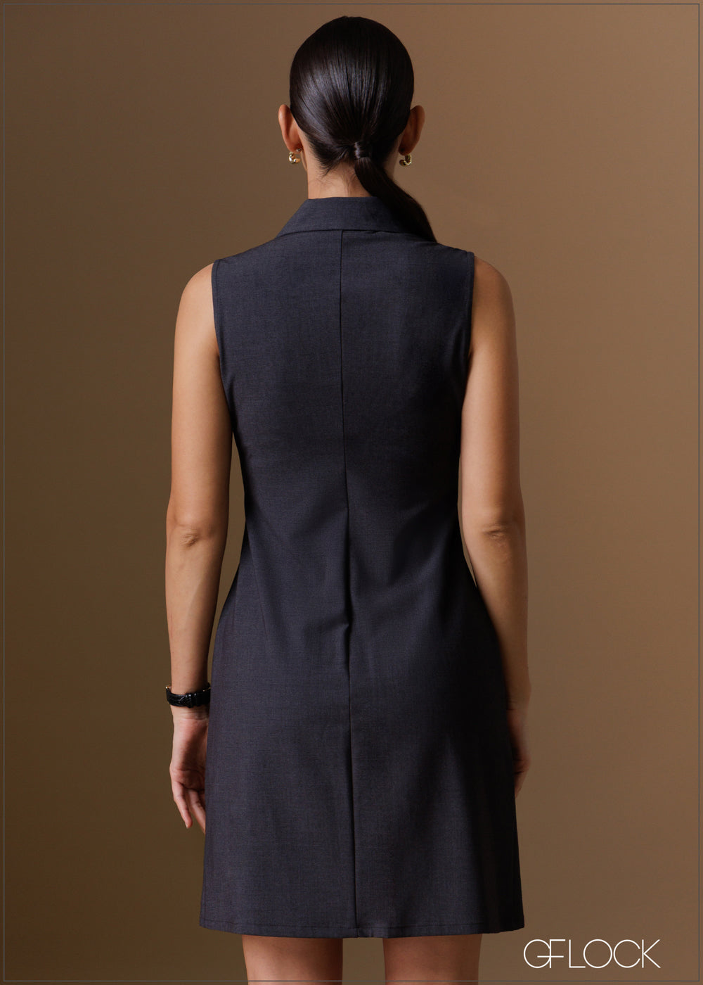 Blazer Collar Dress - 020625