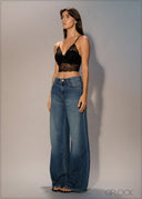 Wide Leg Jean - Long Length - 250626